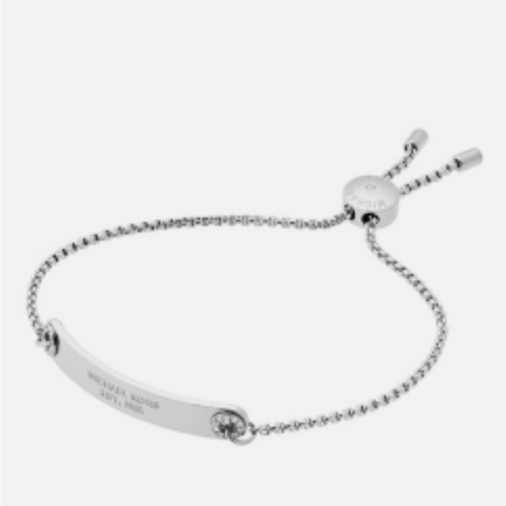Michael Kors Silver Adjustable Bracelet